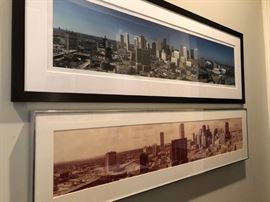 Houston panoramic skyline photos