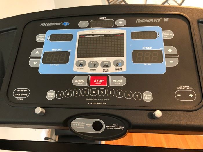 Pacemaster Platinum Pro treadmill