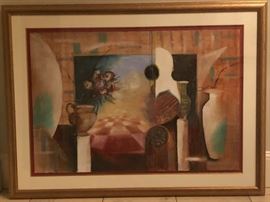 Lee White original painting