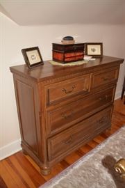 Very Nice Pecan Chest of Drawers