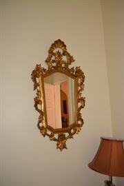 GOOD OLD Antique French gilt mirror 