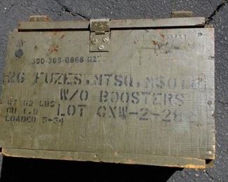 1953 and 1954 US Army Original Fuse Box.