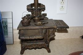 Antique Crescent Stove Salesman's Sample