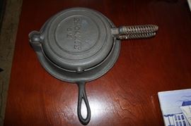 Vintage Cast Iron Waffle Maker