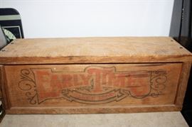 Great Early Times wooden box
