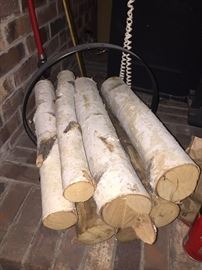 Birch logs