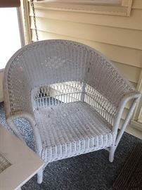 Wicker chair