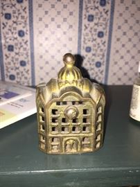 Bank iron stamp holder