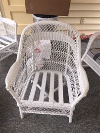 Wicker chair