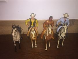 Hartland plastics figures/horses