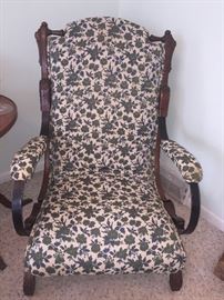 Palmer's antique platform rocking chair- New York