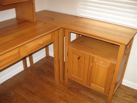 Office desk, right side