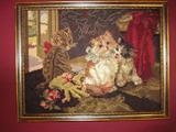 This is a needlepoint picture.