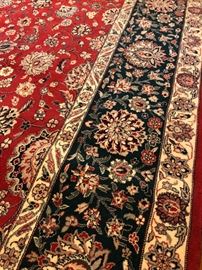 One of the most beautiful hand-knotted rugs I've ever seen