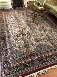 Beautiful vintage hand-knotted rug 