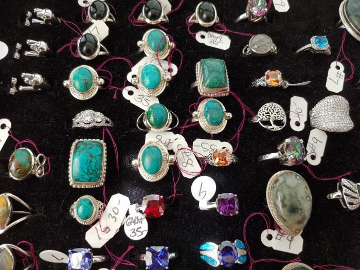 New Sterling Silver & Turquoise jewelry