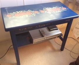 006 Painted Side Table