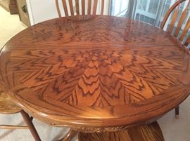 010 Claw Foot Pedestal Table