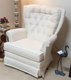 011 Upholstered Arm Chair Rocker