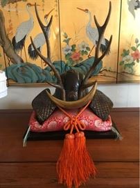 057 Metal Japanese Warrior Helmet
