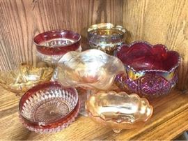 156 Glass Carnival  EAPG Collection