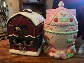160 Cookie Jars Christmas  Easter