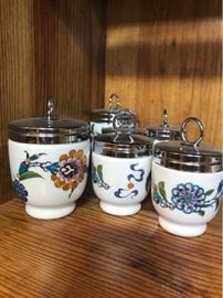 166 Royal Worcester Palmyra Egg Coddlers