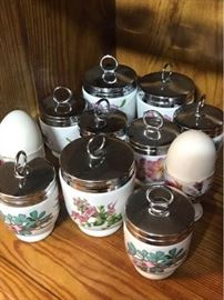 170 Royal Worcester Egg Coddlers Mixed Lot