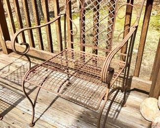 Shabby Chic Vintage set of chairs
