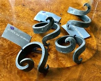 Simon Pearce Napkin Holders