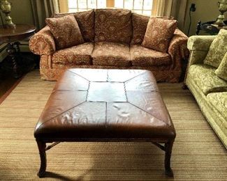 Leather Coffee Table