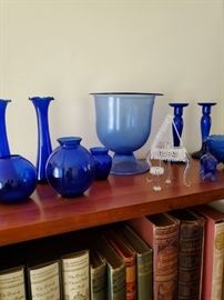 Antique Blue Glass 