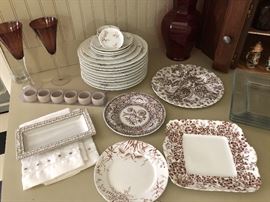 Limoges, Spode, Johnson brothers, etc.