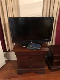  Westinghouse 32 inch LED TV.  Works but will require a universal remote control.