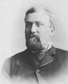 Pictured is J. M. Brownson. According to Victoria builder B.J. Davis, the lamppost shown on the next image was salvaged from the Brownson Home for Children. 

When Mrs. J.M. Brownson (maiden name Catherine “Kate” McDow) died April 15, 1932 she left $100,000 in her will for the establishment of a children’s home / orphanage.  She stipulated in her will that the children were to be raised in the Episcopal faith.