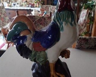 PAINTED ROOSTER