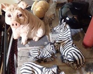 PIG  / ZEBRA  / GARDEN