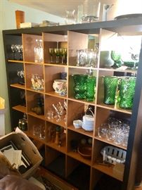 Huge assortment of interesting glassware