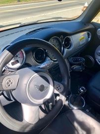 The interior is in excellent condition