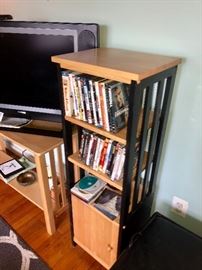 Media storage tower.