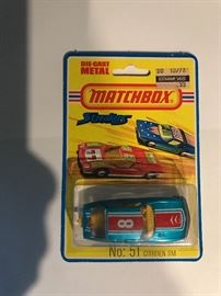 Diecast matchbox cars