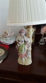 Pair of French lamps