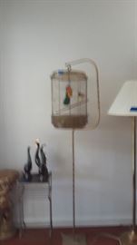 Brass bird cage