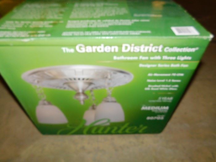 New in-box vanity fan