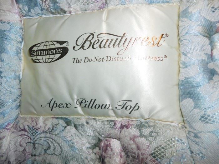 Beautyrest mattress & box springs