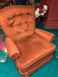 Retro Amber Chair!