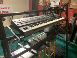 Casio Keyboard & Synthesizer with Stand and Case!