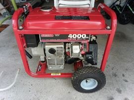 Generac Generator 4000 Watts!