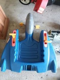 Little Tykes Space Rocket Peddle Bike!