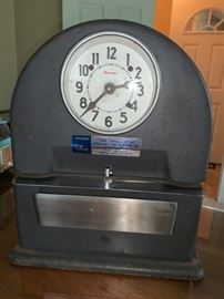 Vintage Simplex Cincinnati Time Recorder!